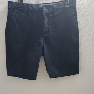 Tommy Hilfiger Men’s Navy Flat Front Chino Shorts